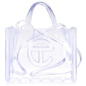 Telfar bag- color is clear, not silver.